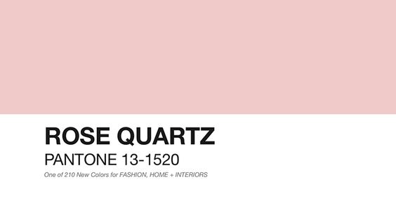Rose Quartz Pantone 13-1520
