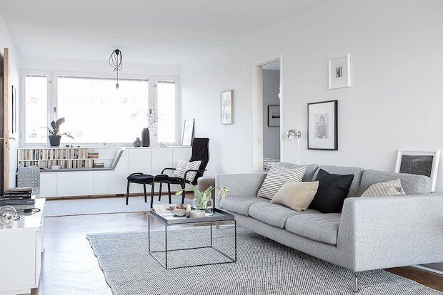 Extraer formar Insignificante El sofá gris,un básico del diseño de interiores y la decoración